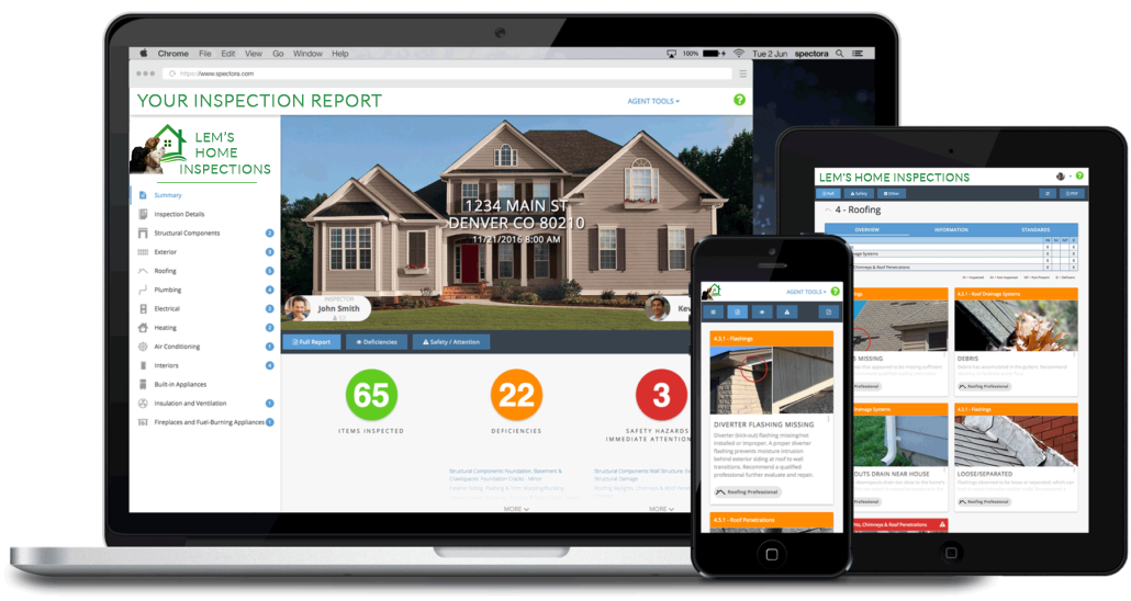 Digital Inspection Reports for your Dallas Fort Worth Home